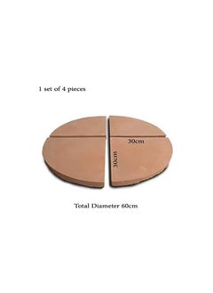 Generic Biscotto Terracotta natural Saputo clay stone 4-piece 30x30 cm  - Image 2