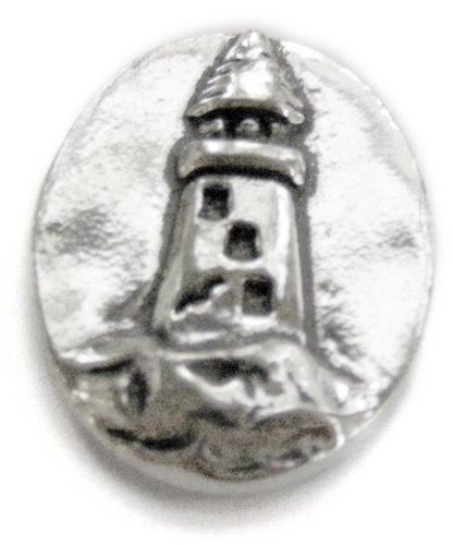 Basic Spirit Lighthouse Shine Pocket Token Coin Handcrafted Pewter Home LeadFree CN30 - Image 1