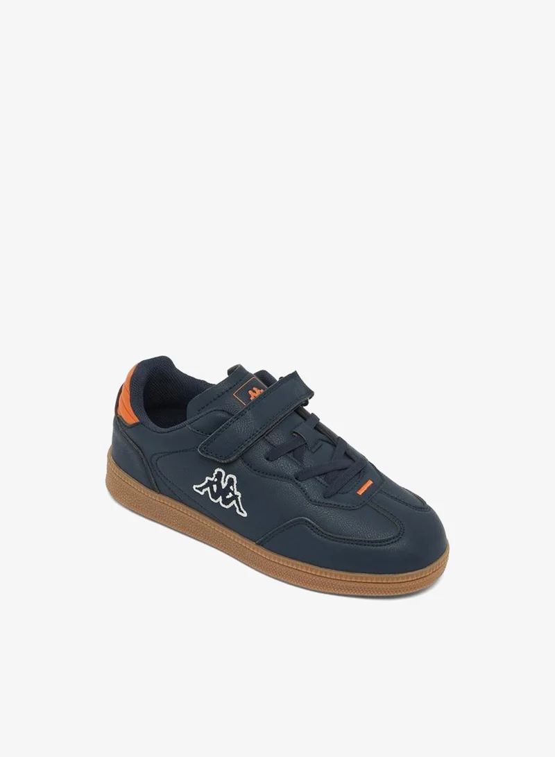 كابا Boys Logo Hook & Loop Sneakers