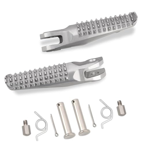 FOVPLUE Driver FootrestsFront Rider Foot Pegs Steps for YAMAHA MT09 20212025MT09 SP 20222024XSR900 20222024YZFR7 20222025Yamaha YZF R9 2025Replace B7N274510000 - Image 1