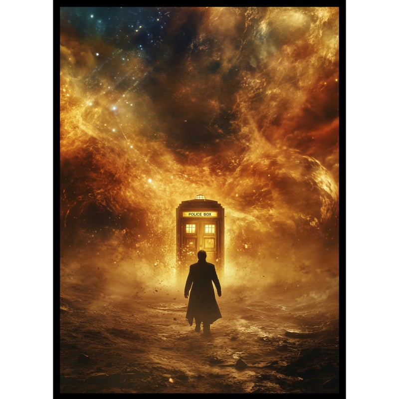 Realm Guard - 100ct Matte TCG/MTG Card Art Sleeves (The Time Lord V2) - Image 1