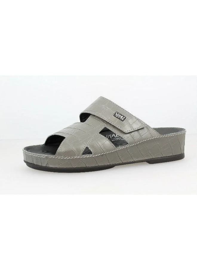 فايتال 148-1033 Vital Mens Sandals Vitallo Cocco Cara 74004S44395 Grau
