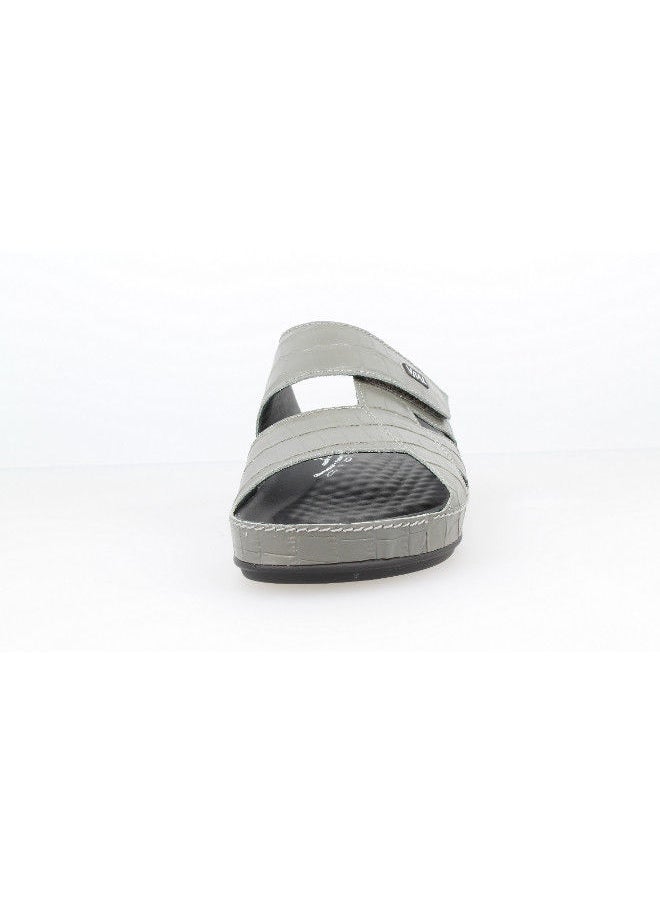 VITAL 148-1033 Vital Mens Sandals Vitallo Cocco Cara 74004S44395 Grau  - Image 3