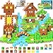 Soyee Magnetic Blocks 100PCS Magnetic Building Blocks Cubes Kids Boys Girls Toys for Ages 35 57 810 STEM Sensory Learning Building Magnet Toys 312 Year Old Girls Boys Birthday - Image 2