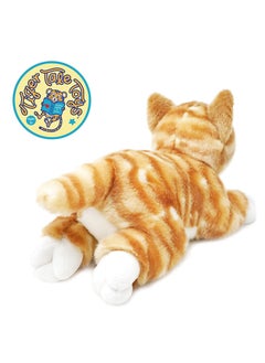VIAHART Viahart Tamarr the Orange Tabby Cat Soft Plush Toy for Kids | Huggable Stuffed Animals| Fluffy Toys for Baby, Children, Toddler | Polyester Fabric | Polypropelene Filling | Recommended Age 3+  - Image 4