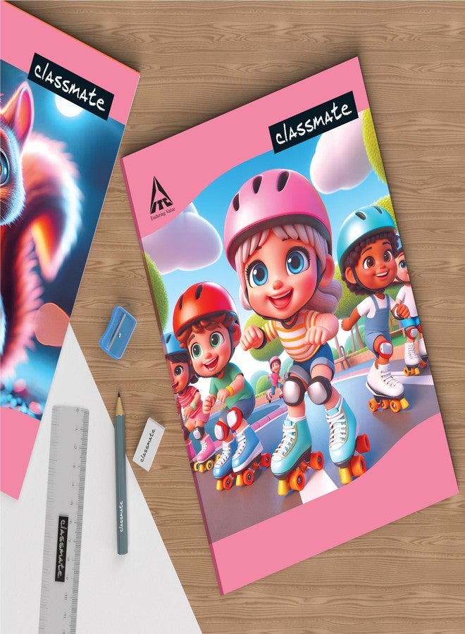 Classmate Notebook - Soft Cover, 124 Pages, 210x170mm, Single Line - Image 2