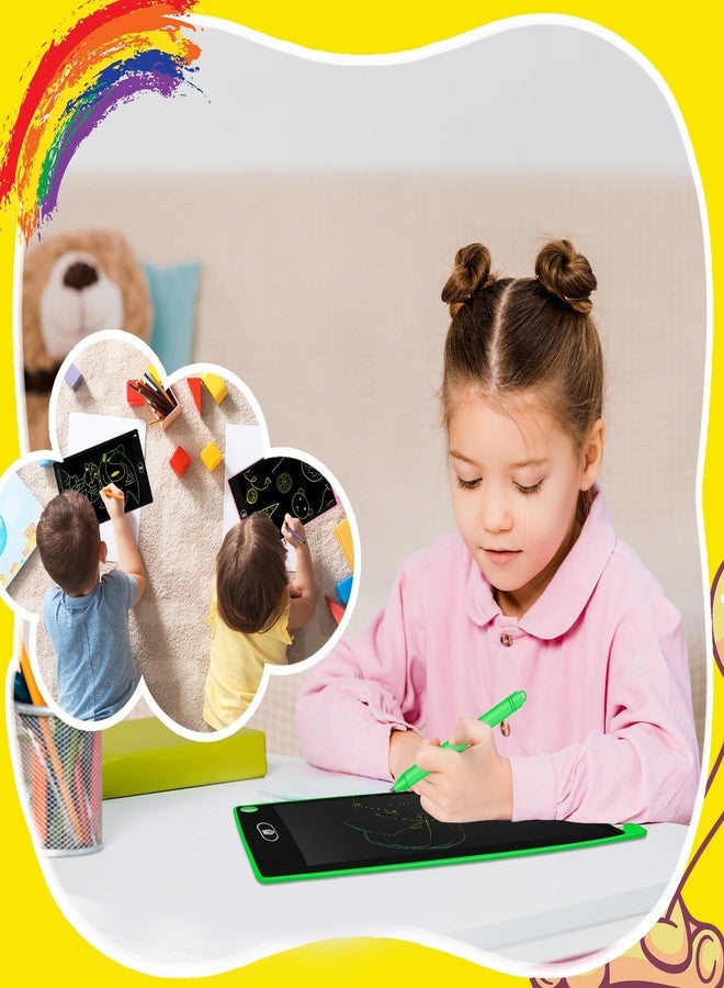 tujol 24 Pack LCD Writing Tablet Drawing Board 8.5 inch Colorful Drawing Tablet for Kids, LCD Erasable Doodle Pad Educational Toy Gift for Boys Girls (Blue,Black,Green,Pink) - Image 4
