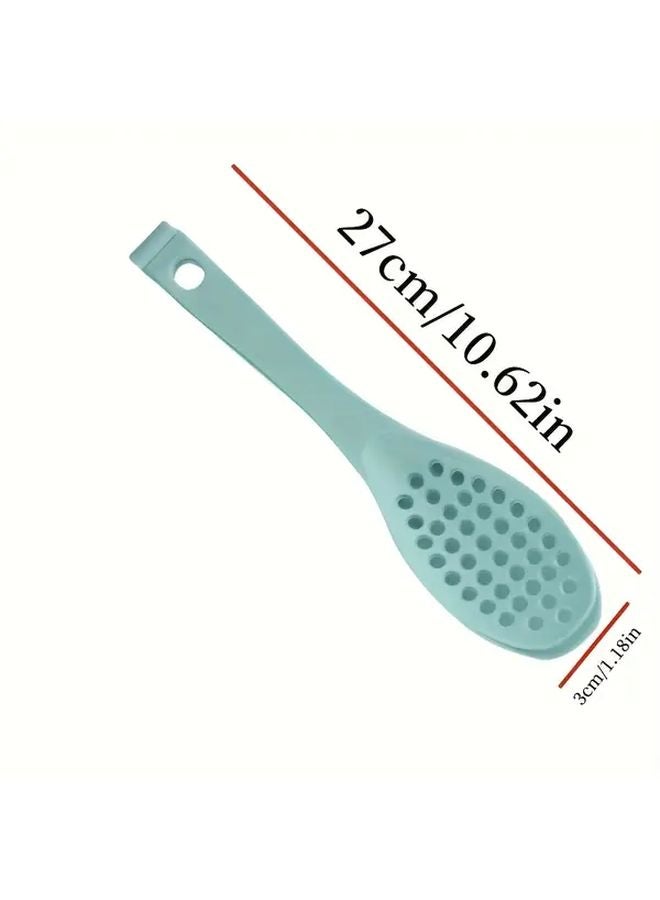 Scandinavian Green 2pc Heat Resistant Food Clips Spoons Durable Plastic Kitchen Utensils - Image 4