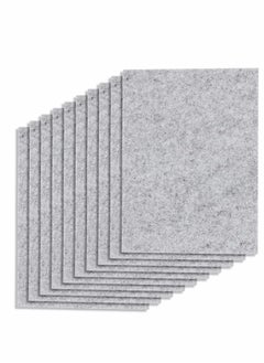 Excefore 10 Pack Premium DIY Furniture Pads Furniture Felt Sheet for Hard Surfaces Floor Protector Pads 14 * 20cm  - Image 1