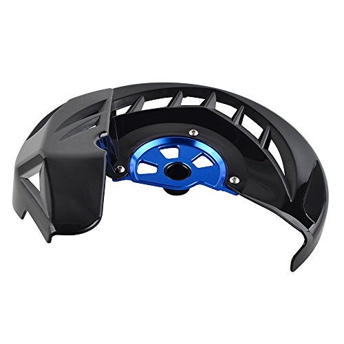 NICECNC Front Brake Disc Guard Cover Compatible with Yamaha YZ125 YZ250 2008-2023 YZ250F YZ450F 2007-2013 YZ125X 2017-2023 YZ250X 2016-2023 WR250F 2006-2019 WR450F 2006-2018,See fitment - Image 5