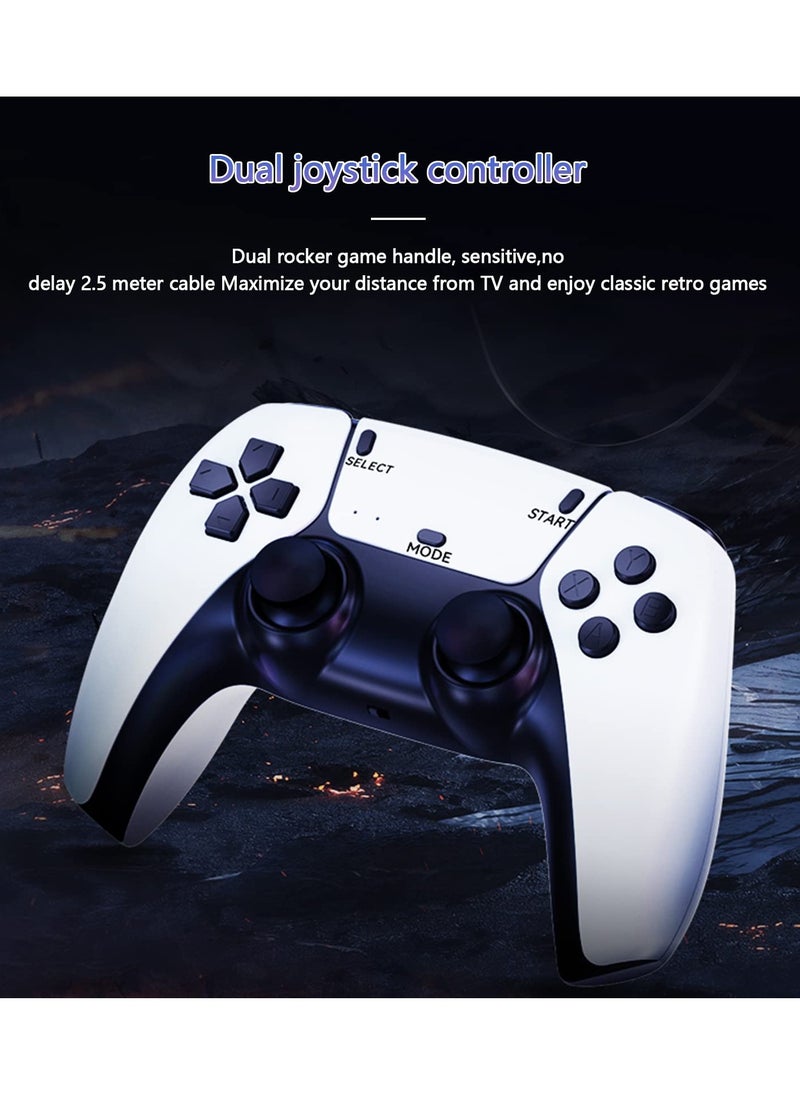 جايم - وحدة تحكم فيديو Game Stick 4K HDMI HD 2.4G وحدة تحكم لاسلكية لوحدة تحكم ألعاب PS1/FC/GB/GBA Arcade Retro TV 20000+ ألعاب - Image 1