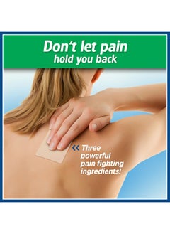 Salonpas Pain Relieving Patch for Back, Neck, Shoulder, Knee Pain and Muscle Soreness - 8 Hour Pain Relief - 60 Count  - Image 2