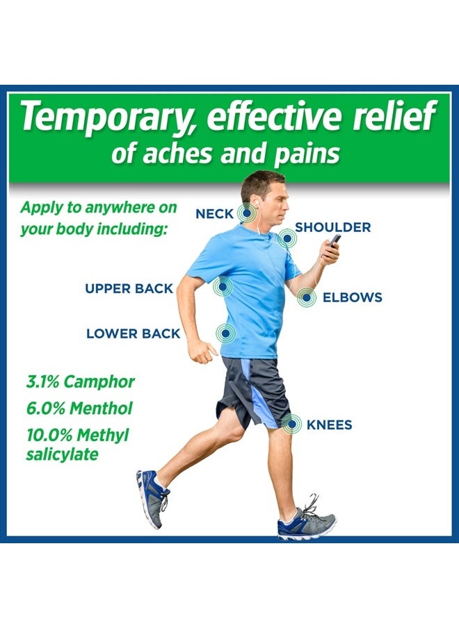 Salonpas Pain Relieving Patch for Back, Neck, Shoulder, Knee Pain and Muscle Soreness - 8 Hour Pain Relief - 60 Count  - Image 4