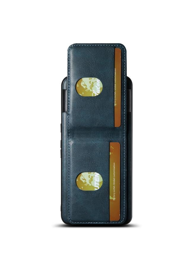 Suteni Case For Google Pixel 7a H03 Oil Wax Leather Wallet Stand Back Phone Case - Image 5