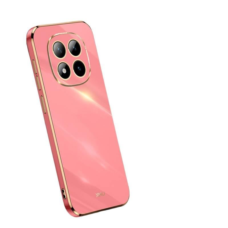 MS غطاء واقي بTPU لـ Redmi Note 13 مع مقاوم للصدمات وحماية من السقوط مع مقاوم للصدمات مع تغطية كاملة مع طلاء كهربائي باللون أحمر من مادة TPU باللون الأحمر - Image 1