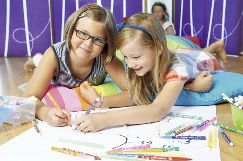 STABILO Fibre-Tip Pen with Triangular Grip Zone Trio A-Z - Pack of 24 - Assorted Colours including 4 Neon Colours - Image 5