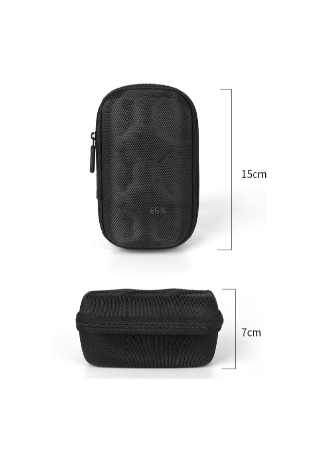 Easy to carry in your case zipper double shell, portable bezel with sponge cushion suitable for all watches and smartwatches - Image 3