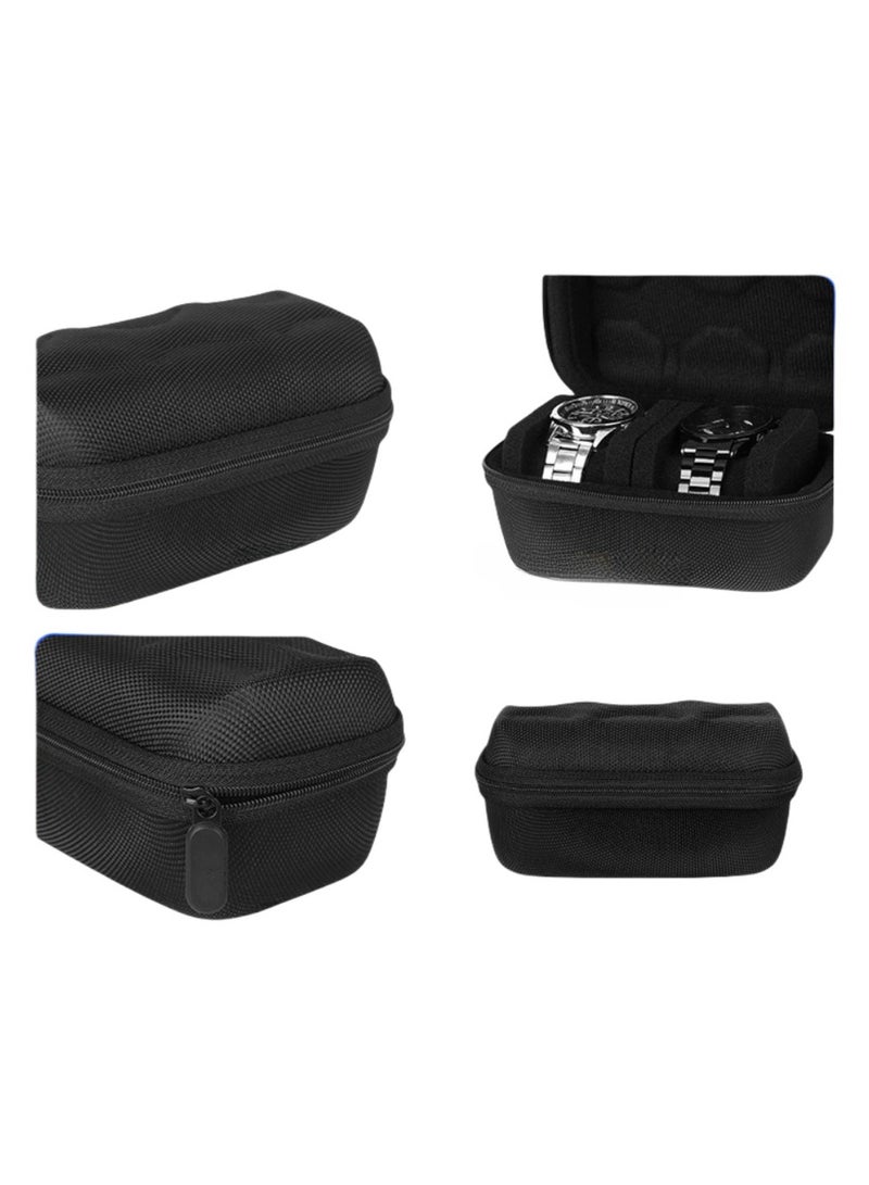 Easy to carry in your case zipper double shell, portable bezel with sponge cushion suitable for all watches and smartwatches - Image 4