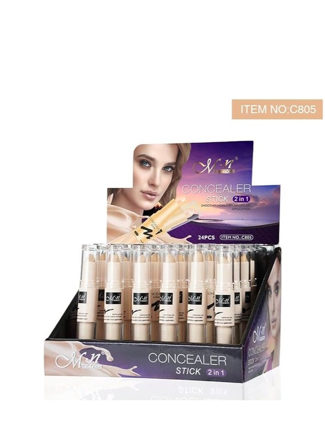 Me Now MN Double Cream Concealer Liquid Cover Blemishes and Dark Circles No: 4  - Image 2