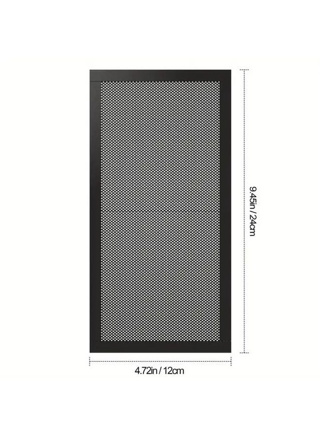 Magnetic PC Fan Dust Filter 4.72x4.72 Inch For Hair Pet Fur Blocking - Image 5