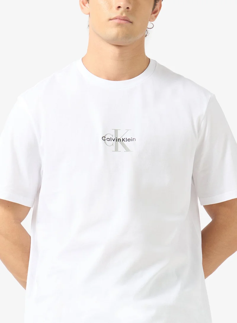 Calvin Klein Jeans  Monogram Logo T-shirt for Men | Best Price UAE