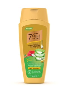 emami 7 Oil In One Double Conditioning Shampoo Purifying Aloe Vera 400ml  - Image 1