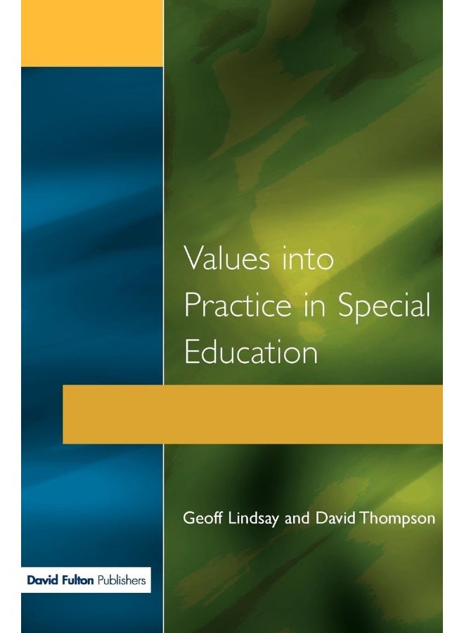Values into Practice in Special Education 