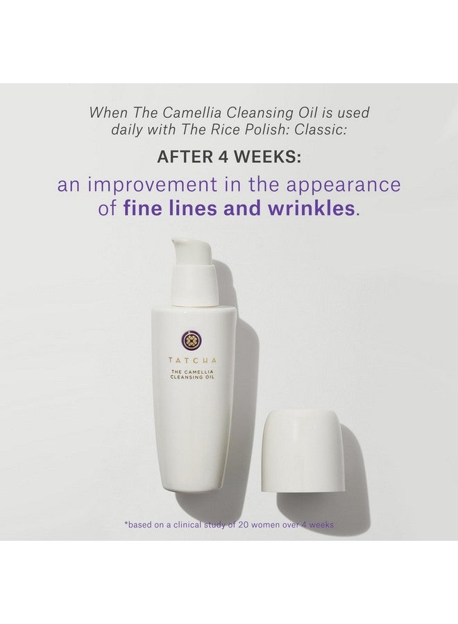 TATCHA Atcha Pure One Step Camellia Cleansing Oil: 2 In 1 Makeup Remover To Gently Cleanse And Dissolve Waterproof Makeup Leaving Silky Skin 150 Ml ; 5.1 Oz - Image 3