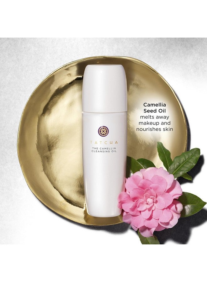 TATCHA Atcha Pure One Step Camellia Cleansing Oil: 2 In 1 Makeup Remover To Gently Cleanse And Dissolve Waterproof Makeup Leaving Silky Skin 150 Ml ; 5.1 Oz - Image 5