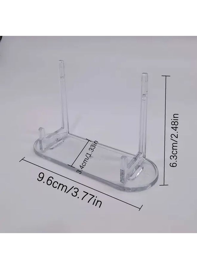 12 Piece Clear Card Display Rack Desktop Stand And Organizer For Home Decor - Image 3
