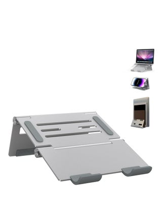 Laptop Stand Notebook Cooling Stand for Desk Adjustable Height，Foldable Portable Laptop Holder for Laptops - pzsku/ZEAC4A857613F22405B5AZ/45/_/1734321537/bb655c18-3d50-437c-b373-15180bd7103e
