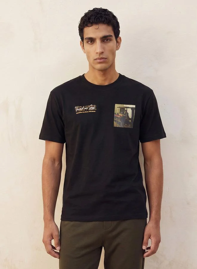 SP Characters Ford Regular Fit Crew Neck Short Sleeves T-shirt