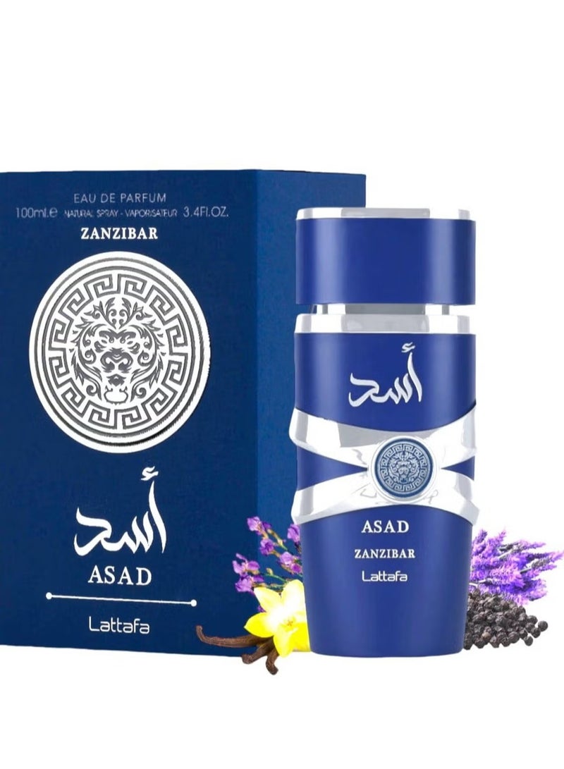 Lattafa Asad Zanzibar EDP 100ml - Image 1