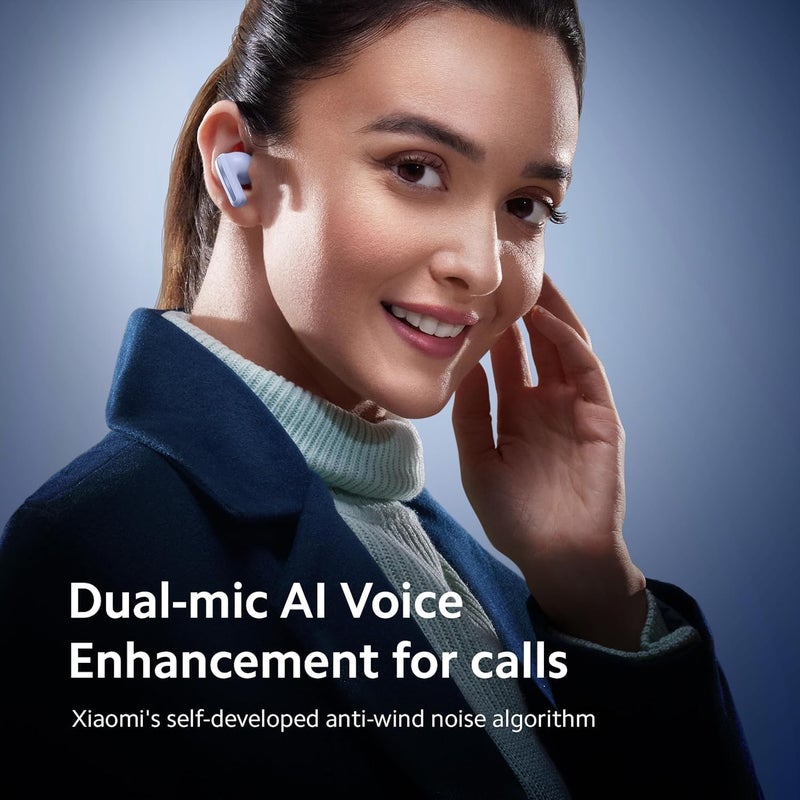 Xiaomi Redmi Buds 5 Wireles Earbuds, Bluetooth 5.3 in-Ear Headphones, 46dB Active Noise Cancellation, Up to 38H Battery, Dynamic Driver, 5ATM Waterproof - Black - Image 4