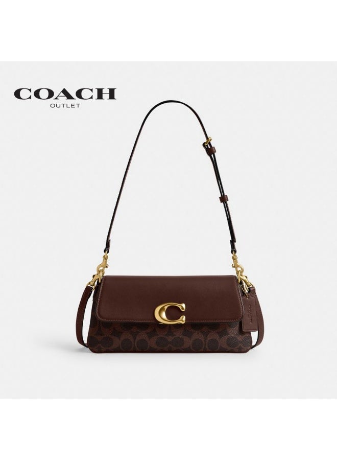 coachoutlet Classic Logo JET Single Shoulder Bag Handbag - Image 1