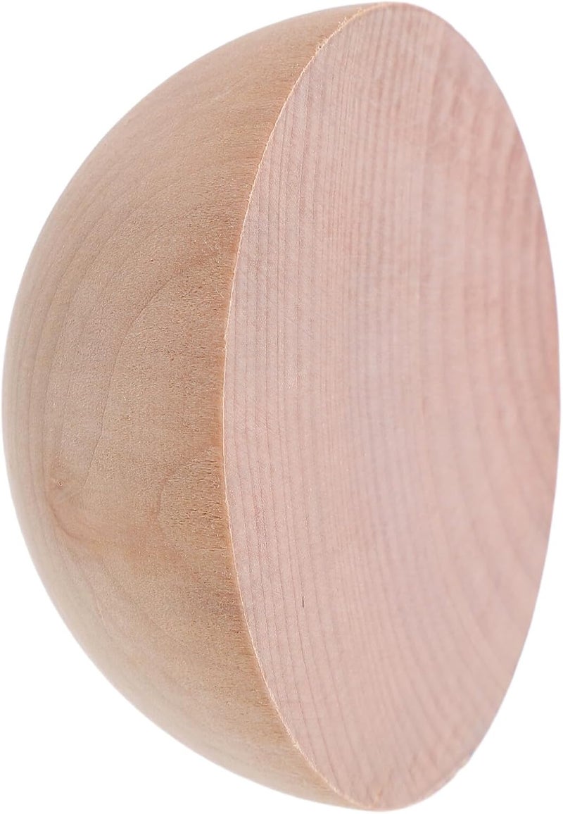 COOPHYA Wooden Hemisphere Pottery Press Tools Half Round Clay Plate Mold for Ceramic Bowl Making DIY Craft Supplies - Image 1