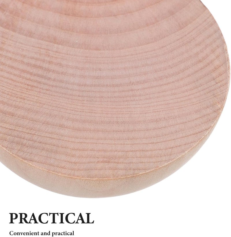 COOPHYA Wooden Hemisphere Pottery Press Tools Half Round Clay Plate Mold for Ceramic Bowl Making DIY Craft Supplies - Image 3