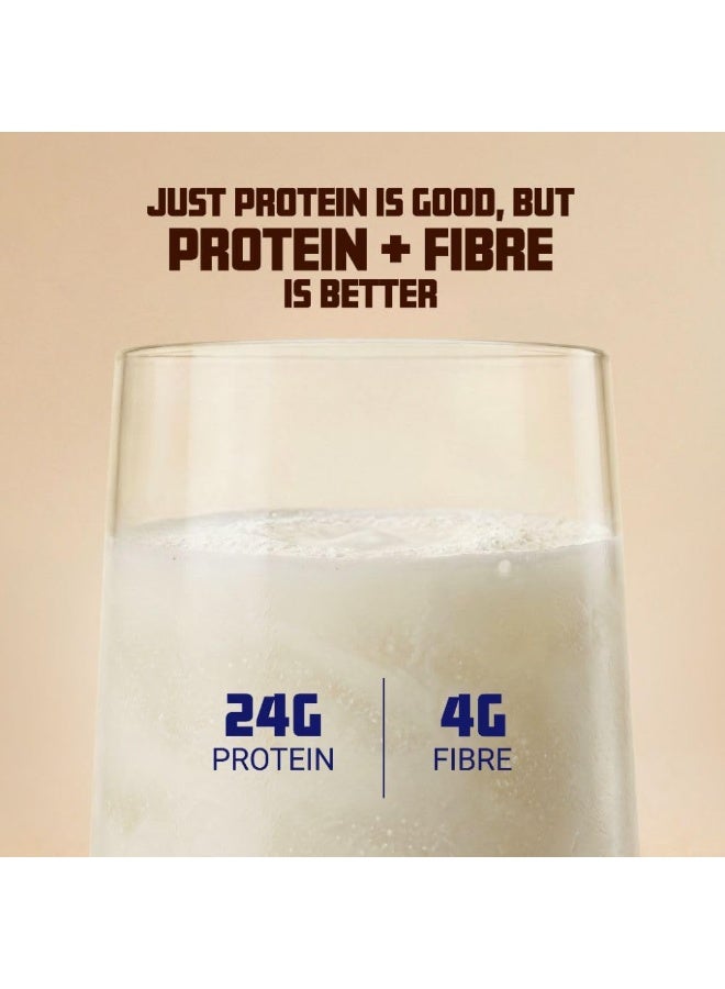 Horlicks, Unflavoured, Protein Powder, 1 Kg, for Gut Health, with Fermented Yeast Protein (79%), Free from Added Preservatives, Convenient Daily Sachets, for Men and Women, 28 Sachets - Image 1