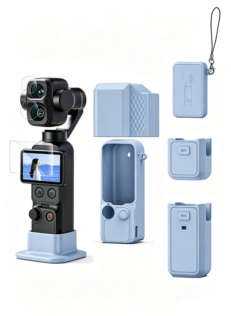 rayco Rayco Osmo Pocket 4 Pro Silicone Protective Case ZEAC4F408AA56F54B4CBEZ