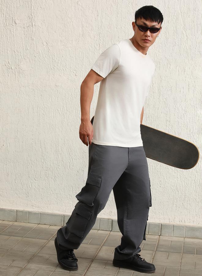 Hubberholme Straight Fit Double Cargo Pocket Pants - Image 4