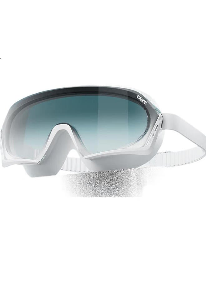 Erke Unisex Adult Waterproof Anti-Fog High Definition All-Match Skiing Plano Electroplated Swimming Sports Frost White Plano - Image 3