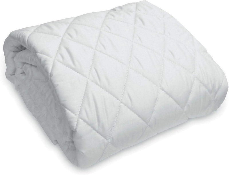 DEEP SLEEP Every Night Deep Sleep Twin/Single Size 100X200 CM, Satin,Space Pattern, White - Matress Protectors - Image 1