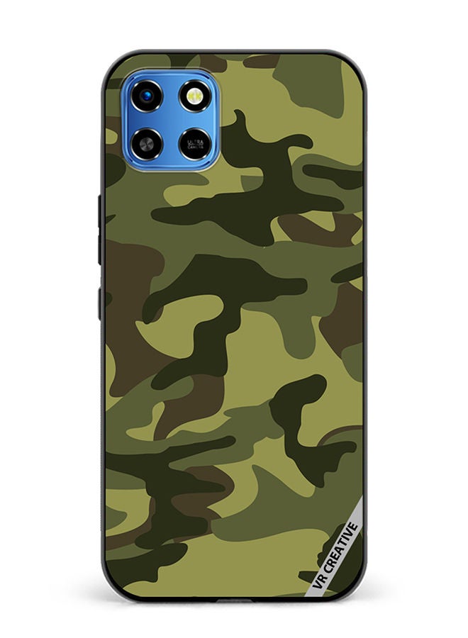 VR CREATIVE Protective Case Cover For Infinix Smart 6 HD Military Texture Design Multicolour - Image 1