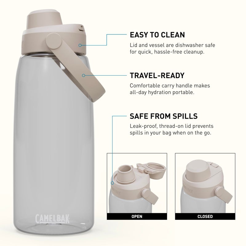 كاميلباك زجاجة مياه Camelbak Thrive Chug Tritan Renew شفافة 32oz - Image 2