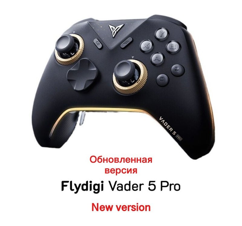 Flydigi Vader 5 Pro Wireless Gaming Controller, Power Lever Trigger, for PC Mobile & Tablet, Black - Image 1