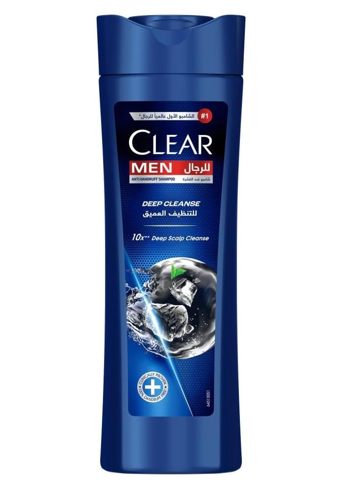 Clear Deep Cleanse Shampoo For Men, 400 ml - Image 1