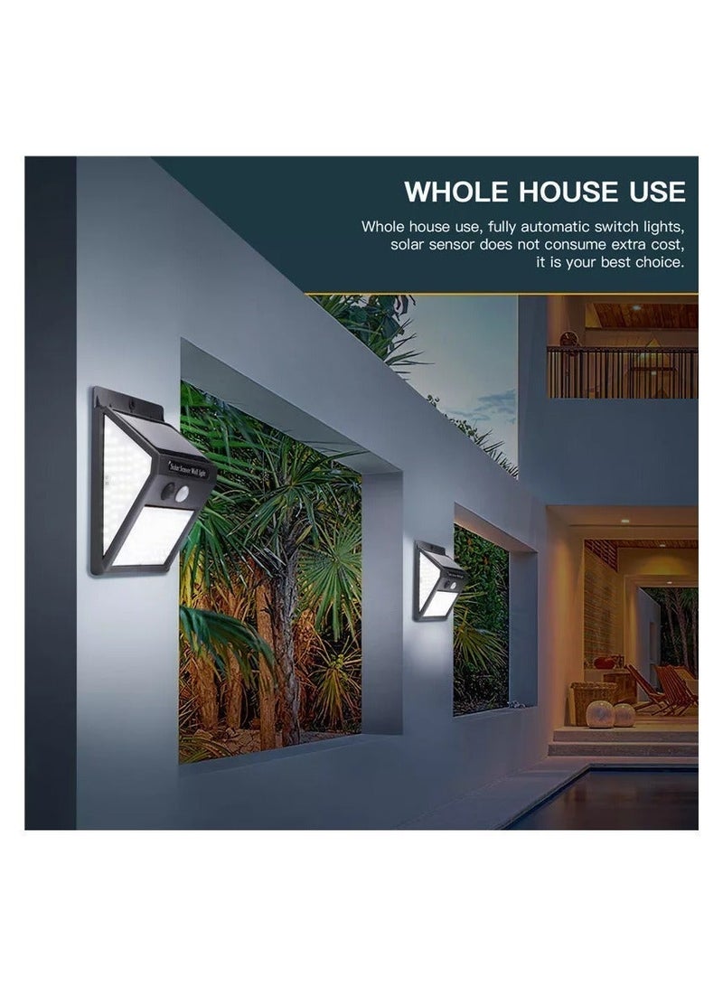 Solar Motion Sensor Wall Light – 20 LED Outdoor Garden Lamp – Waterproof ABS Body Sensing Light – 6000K White – 120×95×50mm - Image 3