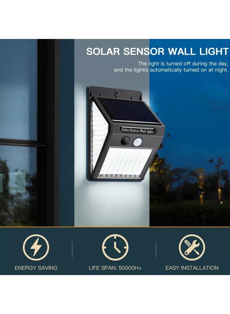 Solar Motion Sensor Wall Light – 20 LED Outdoor Garden Lamp – Waterproof ABS Body Sensing Light – 6000K White – 120×95×50mm - Image 4