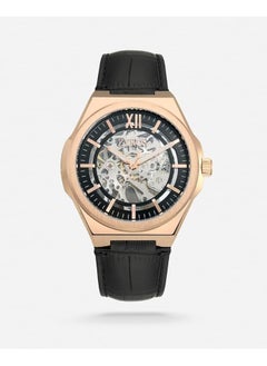 ZYROS Men Leather Watch  - Image 2
