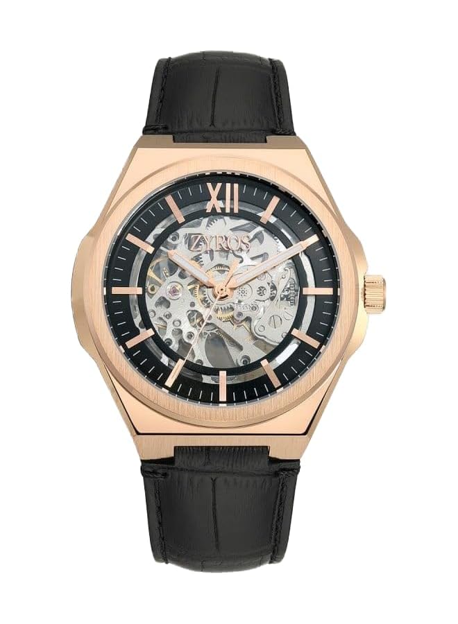 زايروس ساعة جلدية للرجال - Image 1